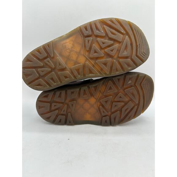 Dr. Martens VTG Y2K 90s Brown Leather Chunky Fisherman Sandals Womens US 7 - Picture 11 of 12